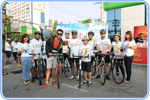 น้องยอร์ช- ยงศิลป์ วงศ์พนิตนนท์,กฤต เจนพานิชการและเหล่านักปั่น