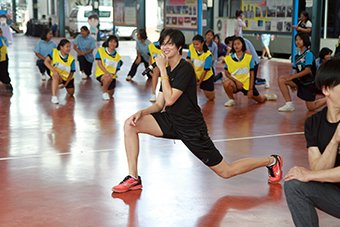 วอร์มร่างกายให้พร้อม